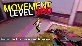 Movement lvl 100  eqm Valorant [upl. by Assenar]