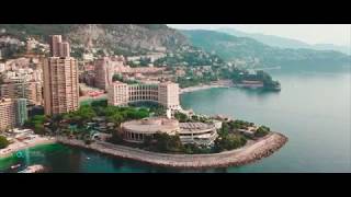 Aerial Tour of the Principality of Monaco [upl. by Atiuqaj960]