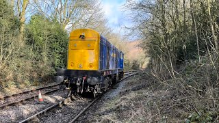 Hope Cement  Class 20 Cab Ride [upl. by Thagard466]