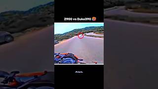 Z900 VS 390 big fan shortsviral viralvideos subscribe tags [upl. by Oirasor]