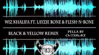 Acapella  Wiz Khalifa  Black amp Yellow Remix ft Layzie Bone amp FleshNBone OuTSMoKE CG Pella [upl. by Retsevel625]