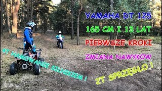 Zamiana rolami  Dejw na DT 125  Ja na Quadziszu 200  Enduro vs Quad [upl. by Githens]