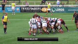 Ealing Trailfinders 1731 Dragons Match Highlights [upl. by Leahci]