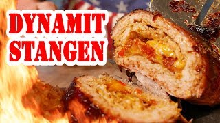 Dynamit Stangen  BBQ Grill Rezept Video  Die Grillshow 286 [upl. by Ariad]