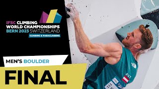 Mens Boulder final  Bern 2023 [upl. by Adolph]