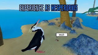 Experience as a hesperornis [upl. by Huang]