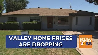 Median home prices dropping in metro Phoenix [upl. by Maxim]