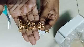 😍Unboxing Meesho lakshmi earing 😍 [upl. by Adnale]