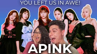 REACTING to APINK 에이핑크 MVs for the FIRST TIME [upl. by Ahseka]