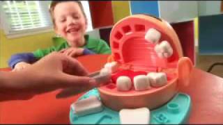 Play Doh Dr Drill N Fill Playset Playskool [upl. by Jonis]