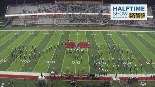 Prosper Walnut Grove High School Marching Band halftime performance 11124 [upl. by Ennasil]