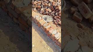 brickworkconstruction buildingmaterials civilengineering viralvideo shots [upl. by Casilde]