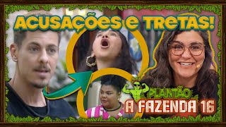 🐔AFazenda16 Tretas Sacha confronta Vanessa e Gizelly cutuca Flora descobre que não é confiável [upl. by Kcirde]