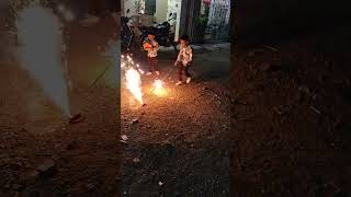 Fire drone 🔥💥 firecracker firework diwali fataka shorts viral fireworks firecracker [upl. by Pressman301]