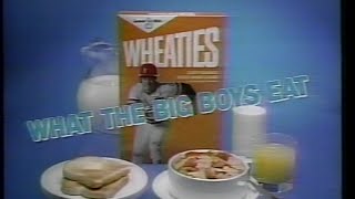 Wheaties  What the Big Boys Eat song Baseball 1985 [upl. by Inele]