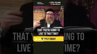 Be Holy today ‼️ Importance of doing Teshuvah TODAY shorts Torah [upl. by Glaser919]