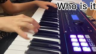 Who is it Michael Jackson Piano Cover By TOMega [upl. by Enisaj]