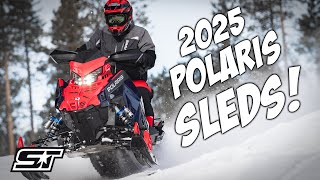 2025 Polaris Snowmobiles EXCLUSIVE First Look at Everything NEW [upl. by Monagan]