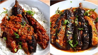 Delicious AROMATIC MASALA EGGPLANT Recipe  Achari Masala Baingan [upl. by Shiller799]