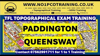 FORMOSA STREET  TFL TOPOGRAPHICAL SKILLS 2024 PCO TRAINING [upl. by Conlen]