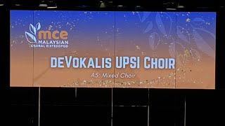 INTERNATIONAL CHORAL EISTEDDFOD 2024  The Vocalist UPSI Choir Part 2 mcemalaysiachoraleisteddfod [upl. by Aeslehs459]