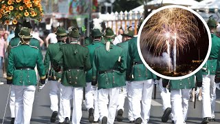 Neusser Bürger Schützenfest 2024–die Infos zu Öffnungszeiten und Feuerwerk [upl. by Terry273]