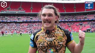 Leigh Leopards lift the Betfred Challenge Cup [upl. by Mears201]