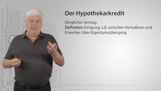 Hypothekarkredit bzw Hypothekendarlehen was ist das [upl. by Dranal]