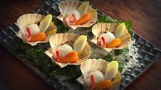 Recette  coquille SaintJacques et légumes de saison [upl. by Burford]