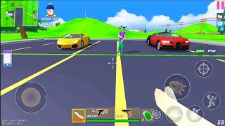 Balapan Mobil  Lamborgini vs Bugati  Dude vs Rici [upl. by Eked668]