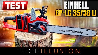 🔥EXTREMTEST Einhell 36V Akku Kettensäge GPLC 3635 Li  Einhell Akku Motorsäge im Test😱 [upl. by Ojibbob357]