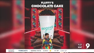 New Eegee flavor celebrates comedian Gabriel Iglesias during his visit [upl. by Yzmar]