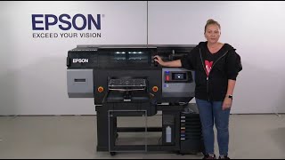 Livepräsentation des Epson SureColor SCF3000 [upl. by Hgielra]