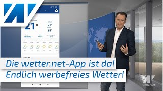 So tickt die werbefreie Android wetternetApp DiplomMeteorologe Dominik Jung zeigt die Features [upl. by Kawasaki]