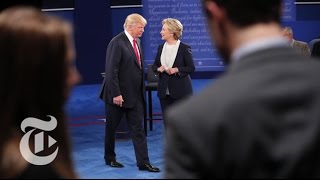 Second Presidential Debate  Election 2016  The New York Times [upl. by Imeaj]