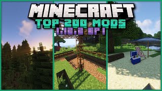 Top 200 Best Mods for Minecraft 1122 EPISODE 1Exploration Dungeons amp QOL Changes [upl. by Bocoj]