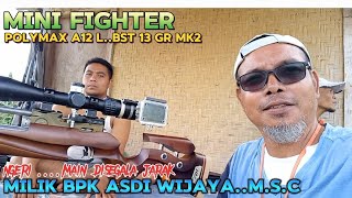 MINI FIGHTER POLYMAX A12 LBST 13 GR MK2SELALU ENAK DIPAKAI LONG RANGEMILIK BPK MSC [upl. by Worthy]