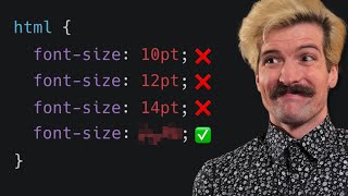 Pretty much every website uses the wrong font size… [upl. by Perce770]