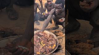 Ooh😯 its Breakfast MealSee hunts Enjoying eating meal😋 So delicious Today🔥culture africa [upl. by Deevan]