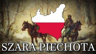 quotSzara Piechotaquot The Grey Infantry  Polish Legionary Song [upl. by Doug]