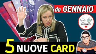 💶 5 NUOVE CARTE e BONUS ISEE BASSO GENNAIO 2024 ✅ LISTA degli aiuti SU DOMANDA per queste categorie [upl. by Nema]