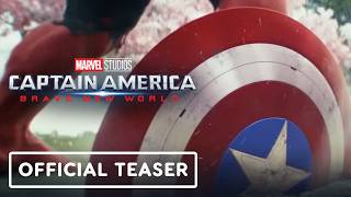 Captain America Brave New World  Official Teaser Trailer 2025 Anthony Mackie Giancarlo Esposito [upl. by Britte]