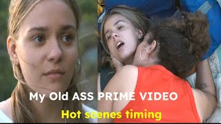 My Old Ass movie hot scene timing  Maisy Stella hot scene  Prime Video series  Hollywood series [upl. by Aynotak]