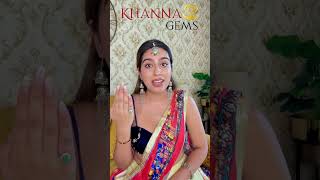 Ms Nikita shares her experience of buying Gemstones from KhannaGems [upl. by Eimirej167]