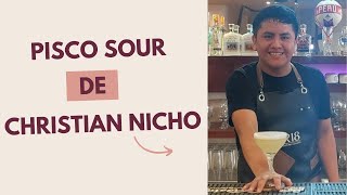 Pisco Sour de Christian Nicho – R18 Restaurante amp Bar [upl. by Kirsch]