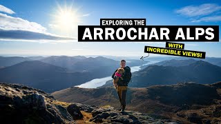 Exploring the Arrochar Alps for the first time Beinn Narnain and Beinn Ìme [upl. by Ot]