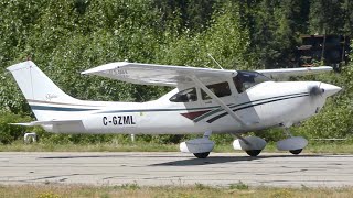 Cessna 182 Skylane Takeoff [upl. by Lleroj276]