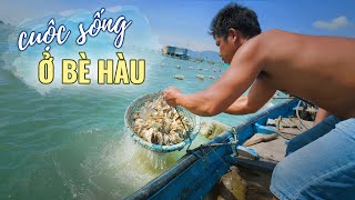 24h sống trên bè hàu giữa biển Nha Trang Du lịch Việt Nam [upl. by Eilahtan803]