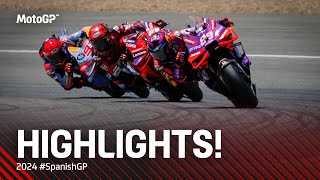 MotoGP™ Race Highlights 🔥  2024 SpanishGP [upl. by Eniale]