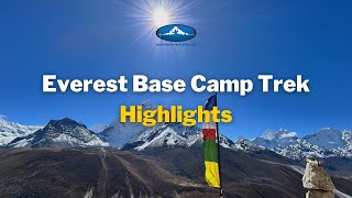 Everest Base Camp Trek  Highlights [upl. by Ddej882]